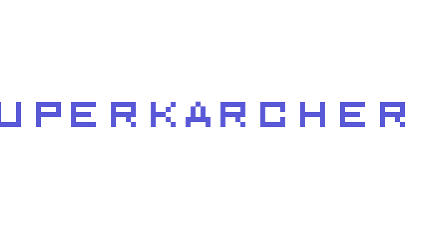 Superkarcher Font