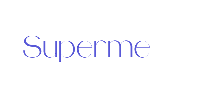 Superme Font