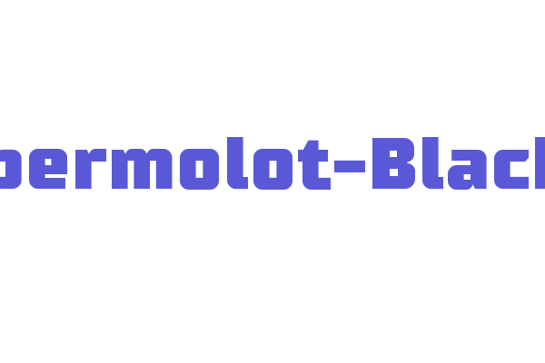 Supermolot-Black Font