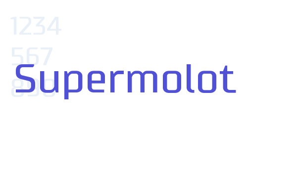 Supermolot font download