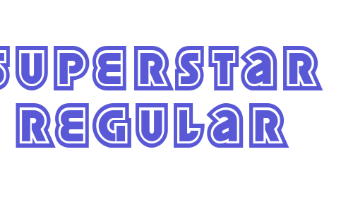 Superstar Regular Font Download