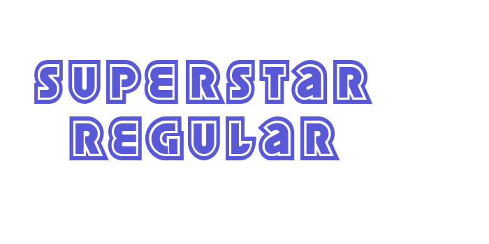 Superstar Regular Font Download