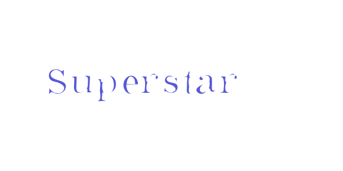 Superstar Font Download