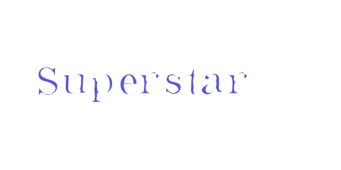 Superstar Font