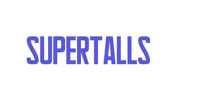 Supertalls Font Download