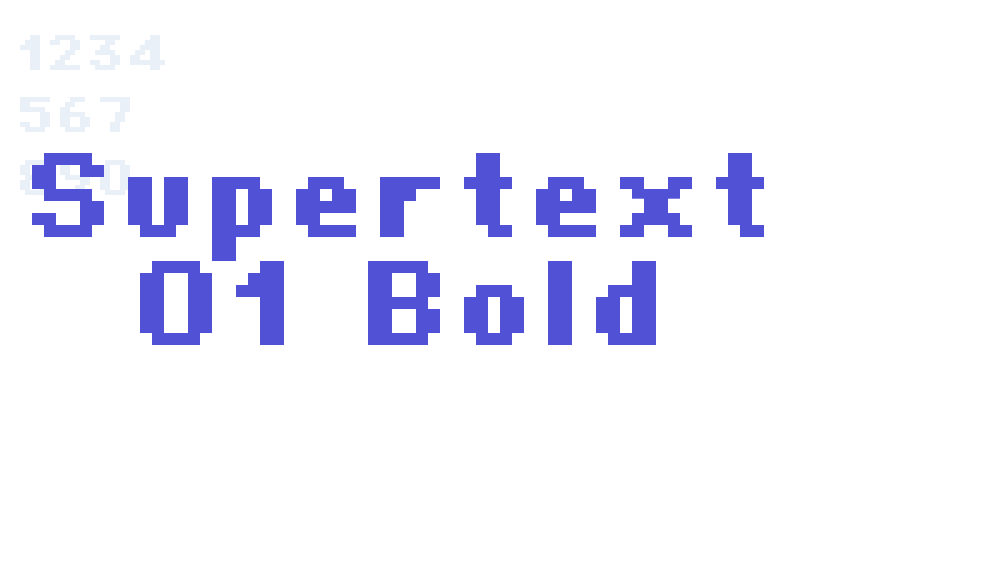 Supertext 01 Bold-font-download