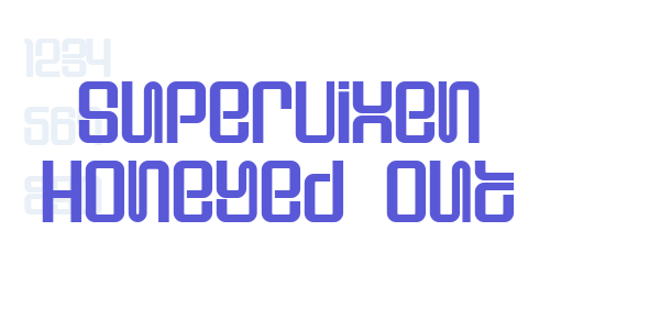 Supervixen Honeyed Out font free