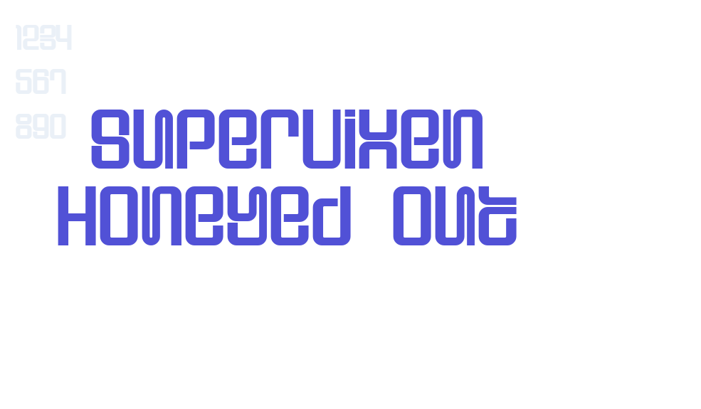 Supervixen Honeyed Out-font-download