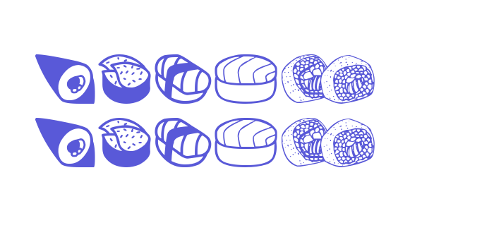 Sushi Sushi Font