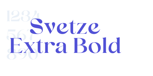 Svetze Extra Bold-font-download