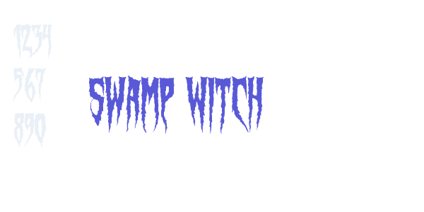 Swamp Witch font free