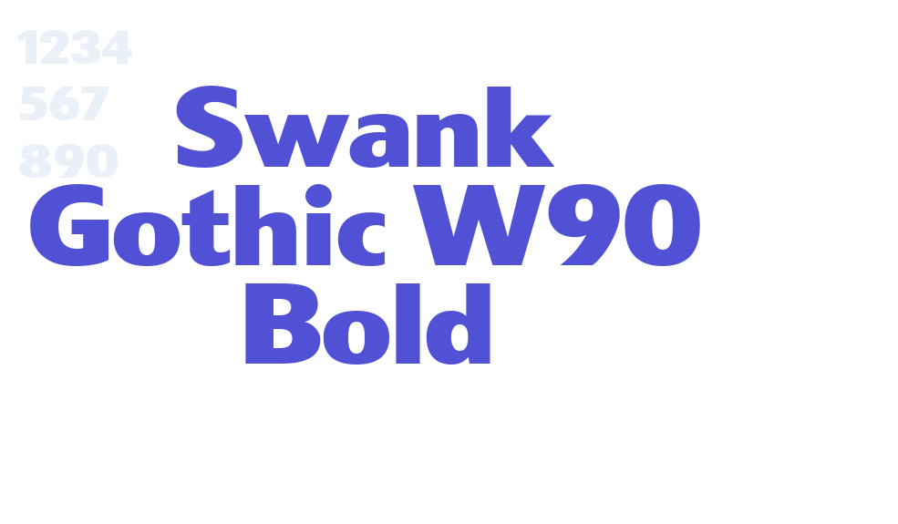 Swank Gothic W90 Bold-font-download