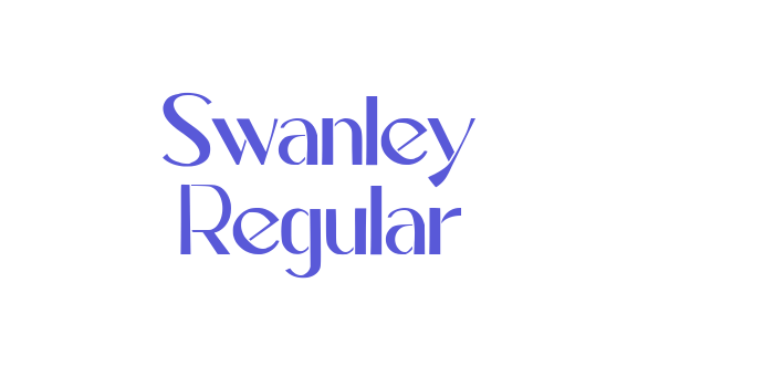 Swanley Regular Font Download