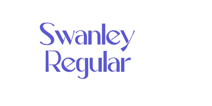 Swanley Regular Font