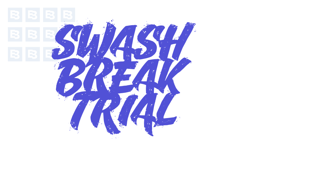 Swash Break Trial-font-download