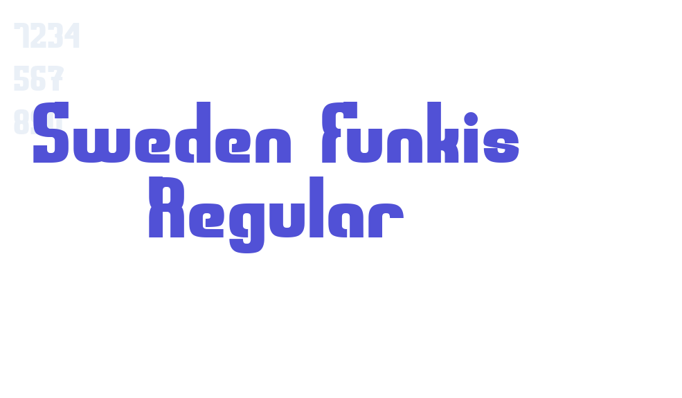 Sweden Funkis Regular-font-download