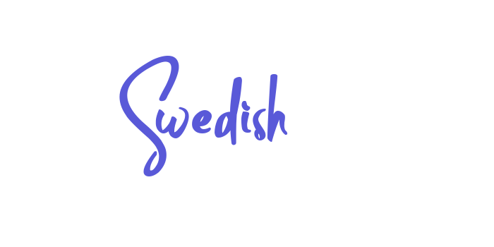 Swedish Font Download