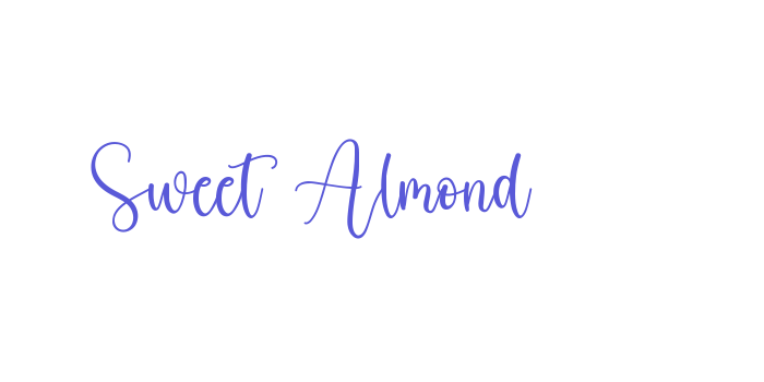 Sweet Almond Font Download