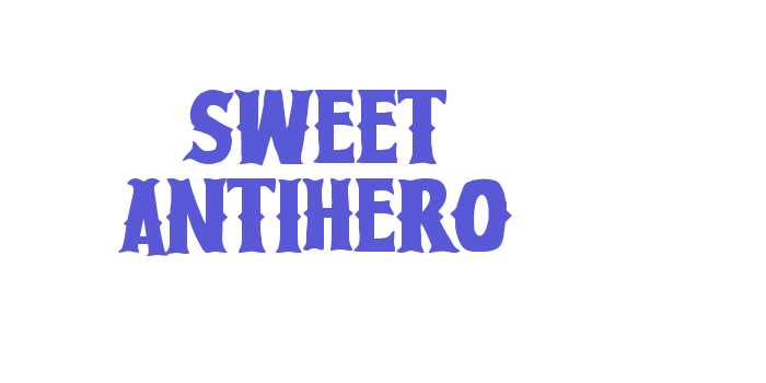 Sweet Antihero Font Download