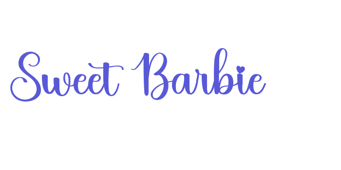 Sweet Barbie Font