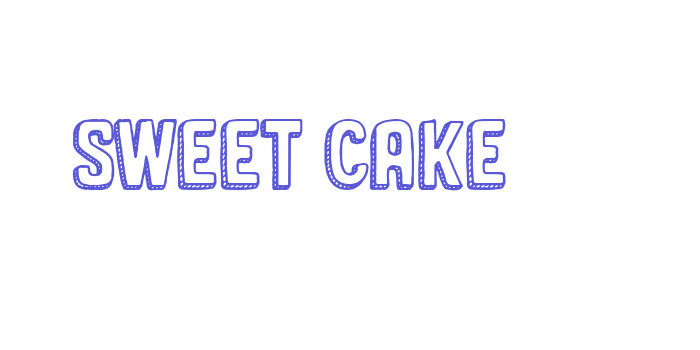 Sweet Cake Font Download