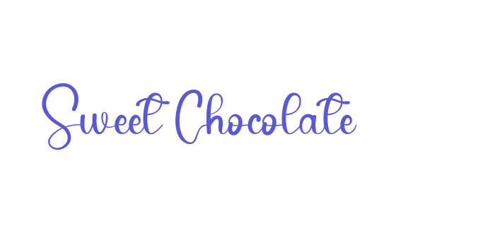 Sweet Chocolate Font Download