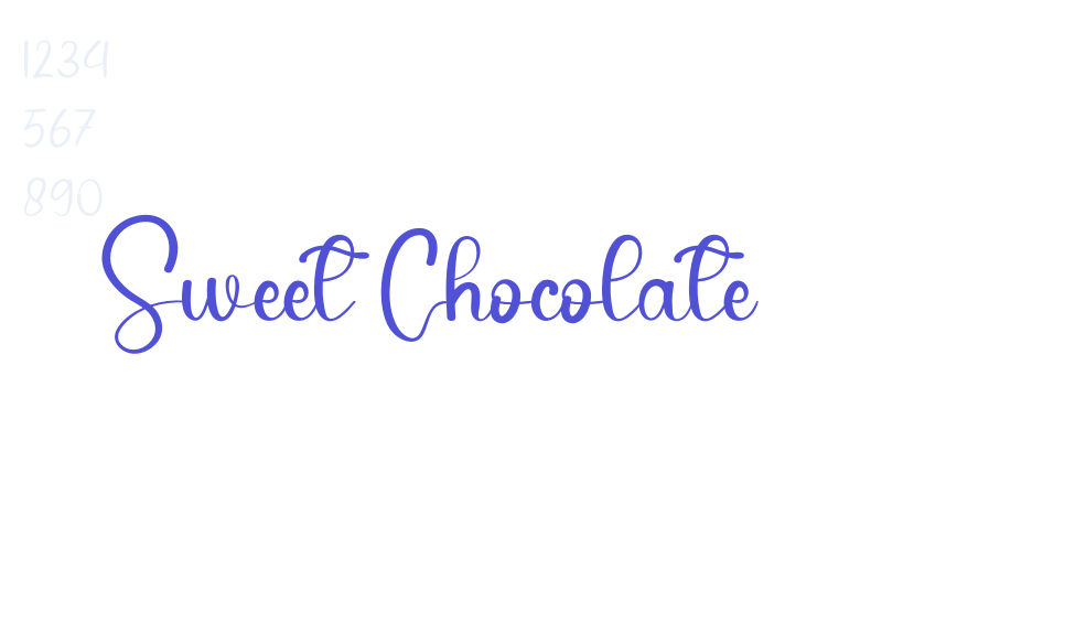 Sweet Chocolate-font-download