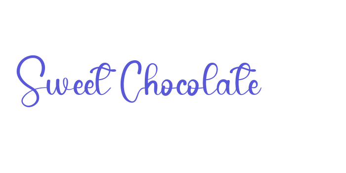 Sweet Chocolate Font