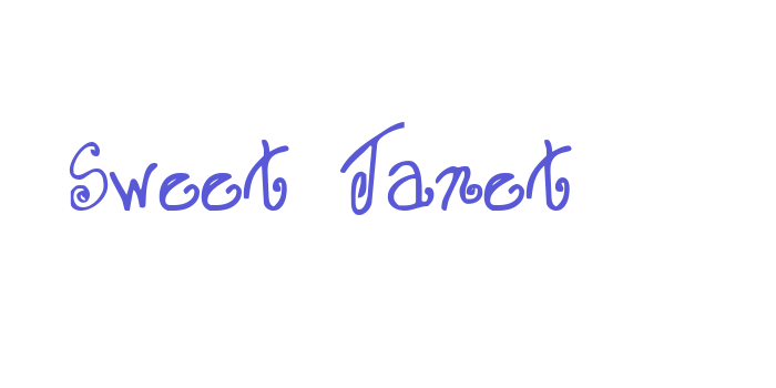 Sweet Janet Font Download