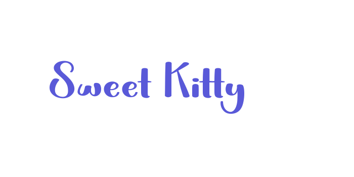 Sweet Kitty Font