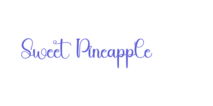 Sweet Pineapple Font Download