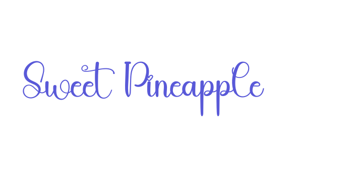 Sweet Pineapple Font