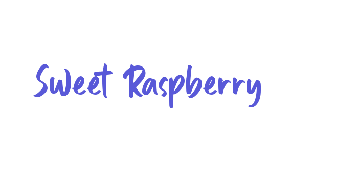 Sweet Raspberry Font Download