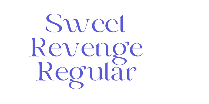 Sweet Revenge Regular Font Download