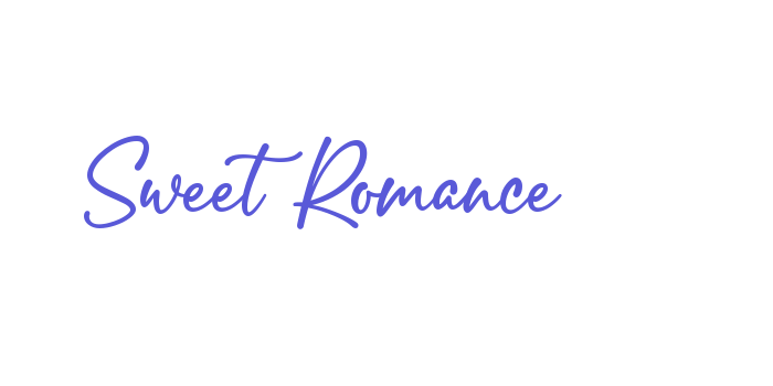 Sweet Romance Font Download