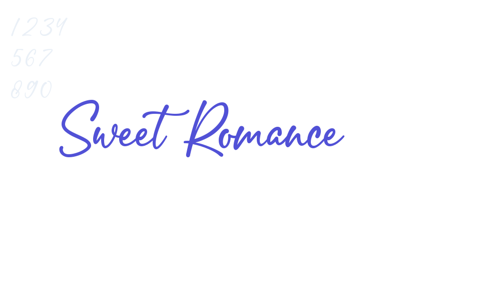 Sweet Romance-font-download