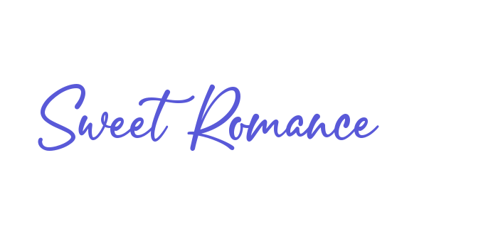 Sweet Romance Font