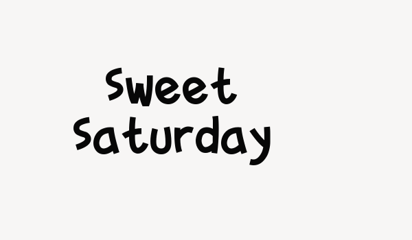 Sweet Saturday Font