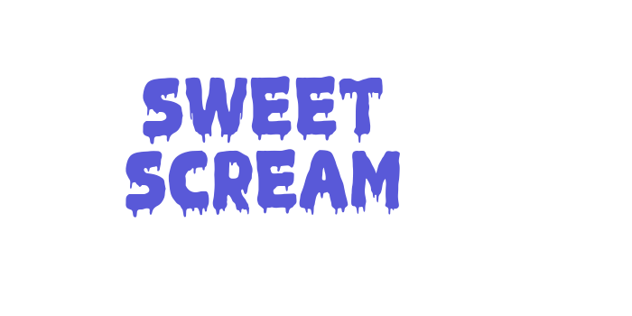 Sweet Scream Font Download