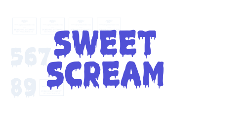 Sweet Scream-font-download