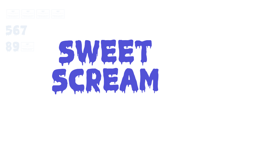 Sweet Scream-font-download