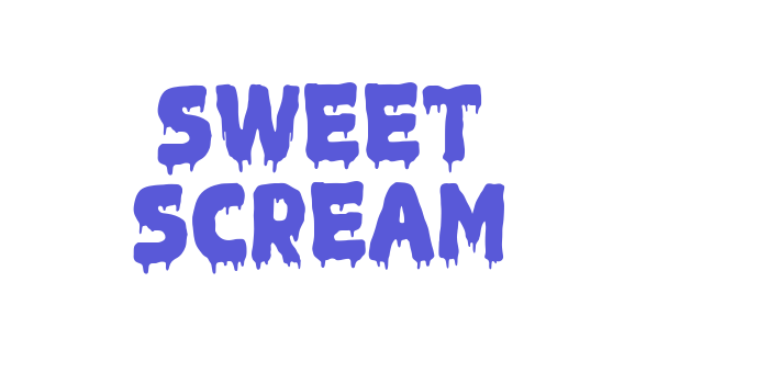 Sweet Scream Font