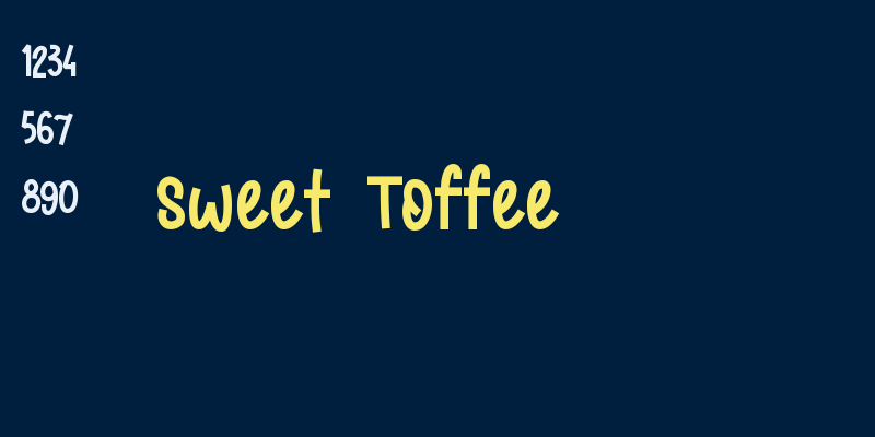 Sweet Toffee