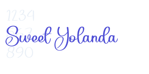 Sweet Yolanda-font-download
