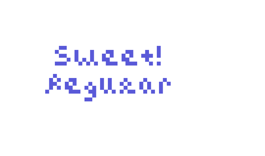 Sweet! Regular Font Download