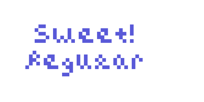 Sweet! Regular Font