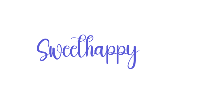 Sweethappy Font Download