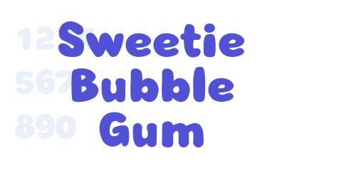 Sweetie Bubble Gum-font-download