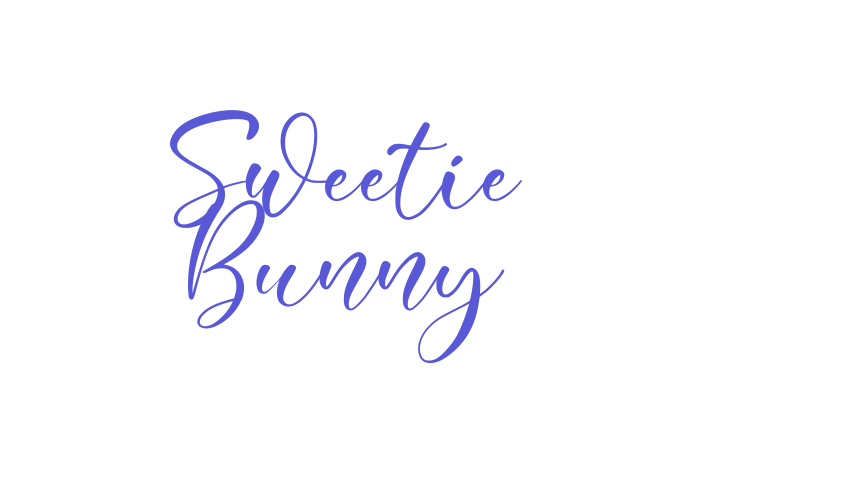 Sweetie Bunny Font Download