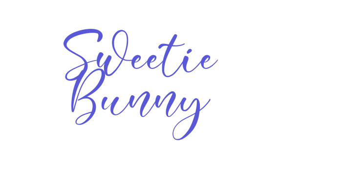 Sweetie Bunny Font Download